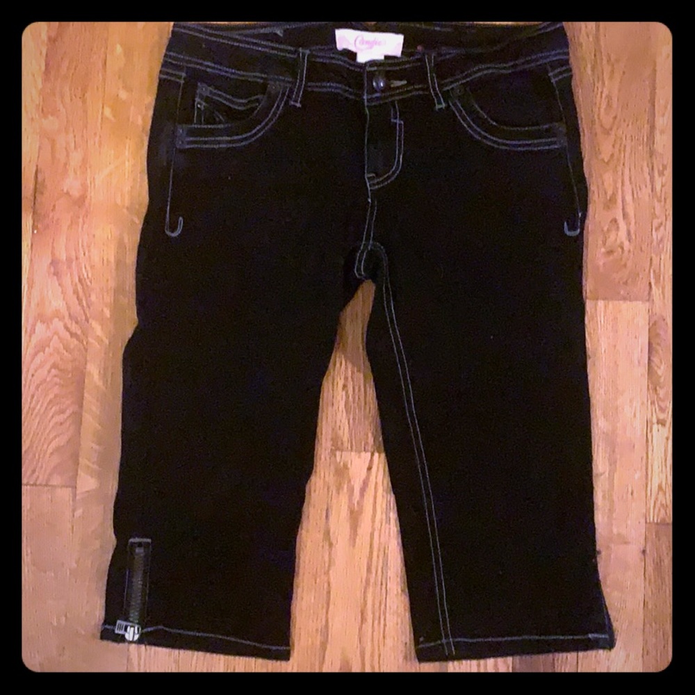 Comfy jean capris